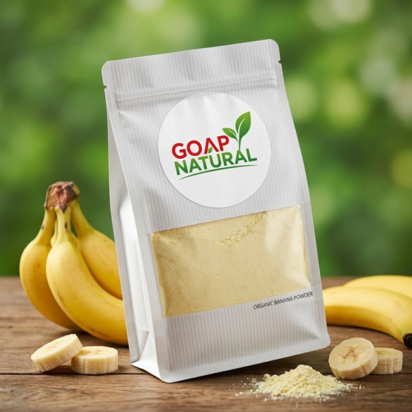 Home freeze dried banana powder